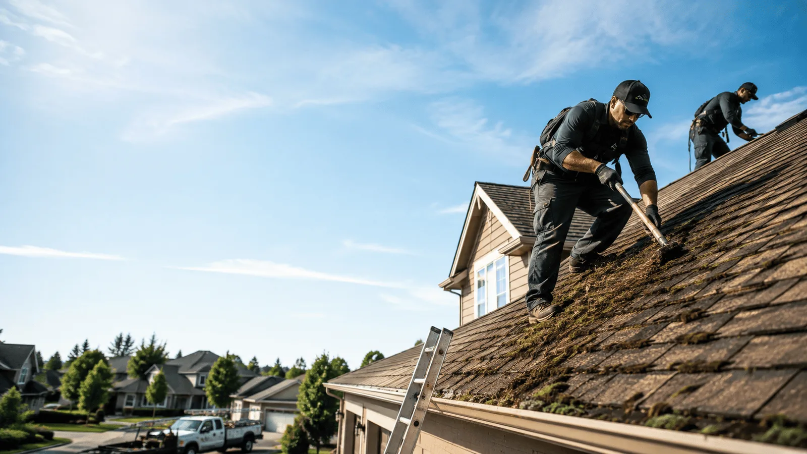 Roof Moss Removal in Moro, OR near me